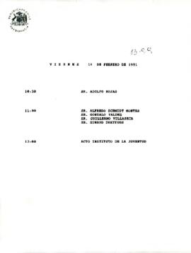 Programa 1 febrero 1991.