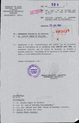[Orden N° 594 de la Gobernación Provincial de Valdivia]