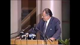 Presidente Aylwin pronuncia discurso con motivo del lanzamiento del libro Sobre Eduardo Frei Montalva : video