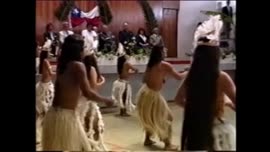 Imágenes del Presidente Aylwin en gira por Isla de Pascua: video