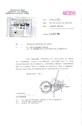 [Gobernador Provincial de Osorno agradece gestión del gobierno]
