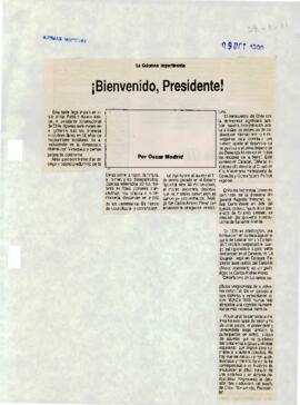 [Columna de Periódico El Nuevo País 9 de octubre de 1990]