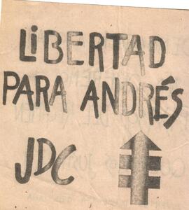 Libertad para Andrés