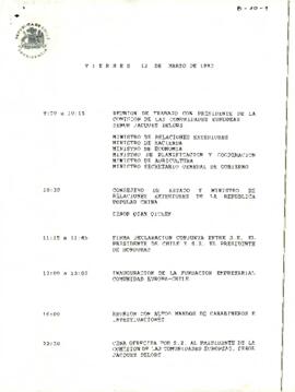 Programa Viernes 12 de Marzo de 1993.