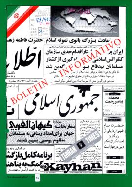 [Boletín Informativo Tehran Times]