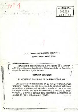 XVII Convención Nacional Ordinaria
