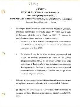 [Minuta regularización de propiedades en Lonquimay (IX Región)