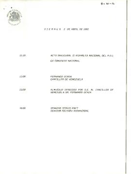 Programa Viernes 02 de Abril de 1993.