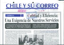 Recorte de Prensa Chile y su Correo