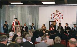 Visita del Presidente Patricio Aylwin a Australia: Discurso del Presidente Patricio Aylwin en La Trobe University.