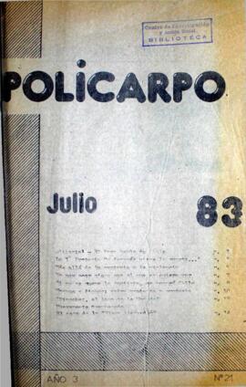 Policarpo : año 3 número 21