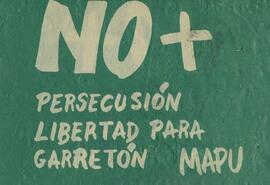 NO + persecución, libertad para Garretón