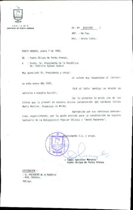 [Oficio del Obispado de Punta Arenas]