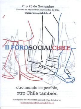 II Foro Social Chile: otro mundo es posible, otro Chile también