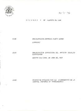 Programa Viernes 4 de Febrero de 1994