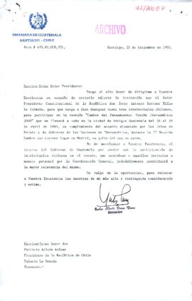 [Carta de Embajada de Guatemala en Chile]