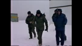 Presidente visita La Antártica : Video