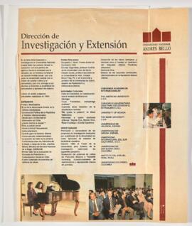 Artículo : Dirección de Investigación y Extensión Universidad Nacional Andrés Bello