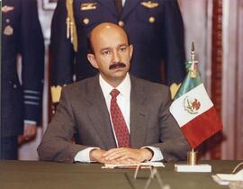 Visita de Estado del Presidente Patricio Aylwin a México: Presidente de México, don Carlos Salinas de Gortari