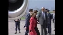Llegada a Chile de la Princesa Ana de Inglaterra : video