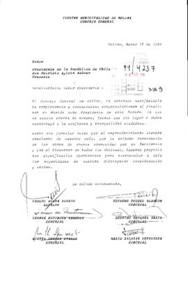[El Concejo Comunal de Molina expresan su agradecimiento por gestión del gobierno]