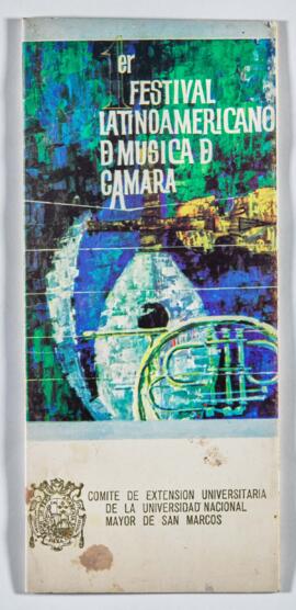 Programa: Primer festival latinoamericano de música de cámara