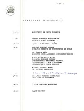 Programa Presidencial del 24 de Junio de 1992