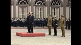 Recepción oficial del Presidente Aylwin en Bruselas : video