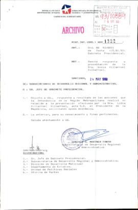 [Orden N° 1322 de la Subsecretaría de Desarollo Regional y Administrativo]