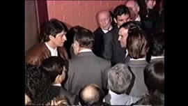 Presidente Aylwin se reúne con chilenos residentes en Paraguay : video
