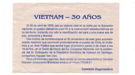 Vietnam - 30 años