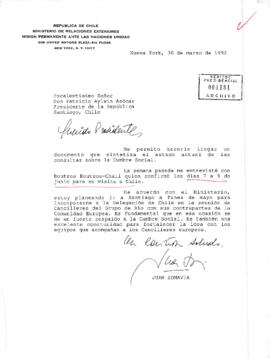 [Carta de Embajador de Chile ante Naciones Unidas]