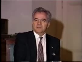 Presidente Aylwin recibe al Presidente de Bolivia  Gonzalo Sánchez de Lozada: video