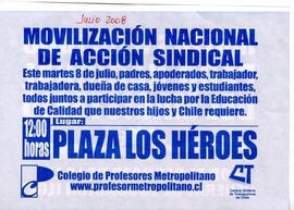 Movilización Nacional de Acción Sindical