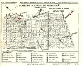 Plano de la Ciudad de Asunción, Paraguay