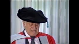 Presidente Aylwin recibe la distinción Doctor Honoris Causa en la Universidad de La Trobe en Australia: video