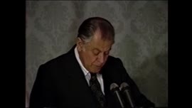 Clase Magistral del Presidente Aylwin en Aniversario del Diario La Segunda: video