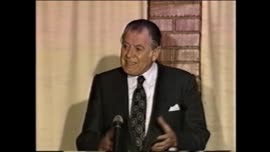 Presidente Aylwin ofrece discurso en el Seminario de Integra 1992: video