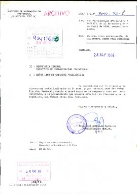 [Remite respuesta a solicitud de pensión]