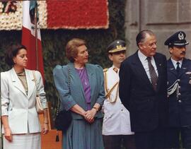 Visita de Estado del Presidente Patricio Aylwin a México: Ceremonia Oficial