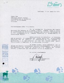 [Remite certificado notarial que acredita firmas de campaña "Conservar el bosque nativo es desarrollar Chile"]