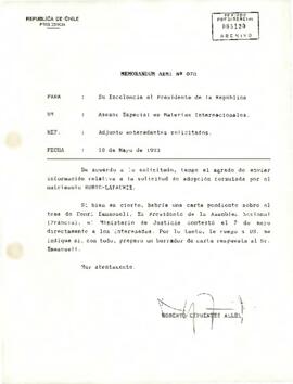 Memorandum AEMI Nº 070