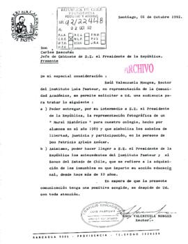 [Carta del Complejo Educacional Luis Pasteur]