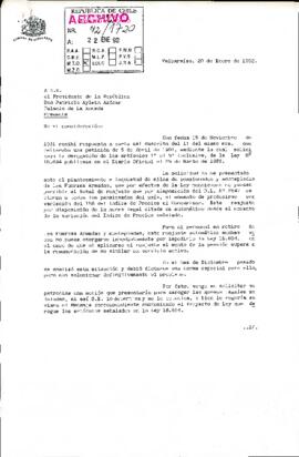 [Carta del Diputado Raúl Urrutia Ávila dirigida al Presidente Patricio Aylwin]