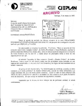 [Remite documentos de serie Relaciones Eonómicas Internacionales Chile/EE.UU]