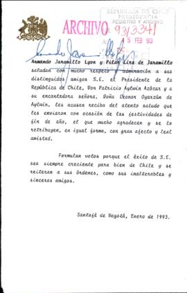 [Saludo de Embajador de Chile en Colombia]