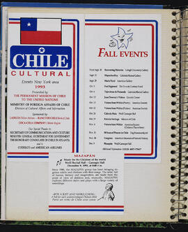 Chile cultural : events New York 1993