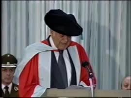 Presidente Aylwin recibe el título Doctor Honoris Causa en la Universidad de La Trobe: video
