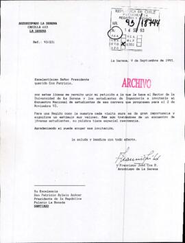 [Invitación al Encuentro Nacional de Estudiantes de Ingenieros de la Universidad de La Serena]