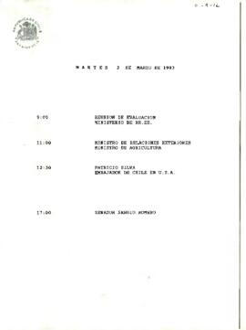 Programa Martes 02 de Marzo de 1993.